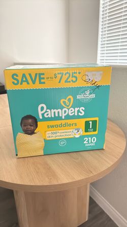 Pampers + bassinet
