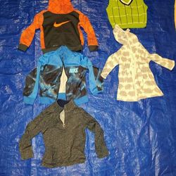 Boys 5-Piece Outerwear & Layering Lot (Sizes 2T - 3T) - Nike