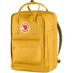 🌟 NEW WITH TAGS Fjällräven Kånken Laptop 15” Backpack – Warm Yellow 🌟