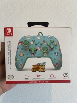 Nintendo Switch Enhanced Wired Controller Animal Crossing New Horizons by PowerA