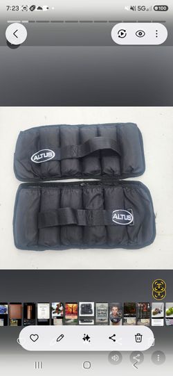 Ankle weights, 5 lbs. Each, "Altus"