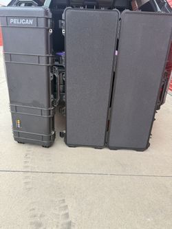 Pelican 1720 Rifle Case – Long-Gun Hard Case, 42″, Wheeled, Heavy-Duty Protector Case $150 each