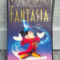 Walt Disney Master Piece Fantasia VHS TAPE 1991