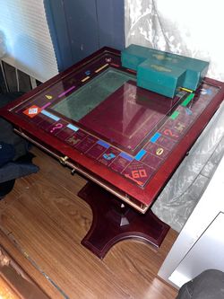Monopoly Luxury Edition Game Table