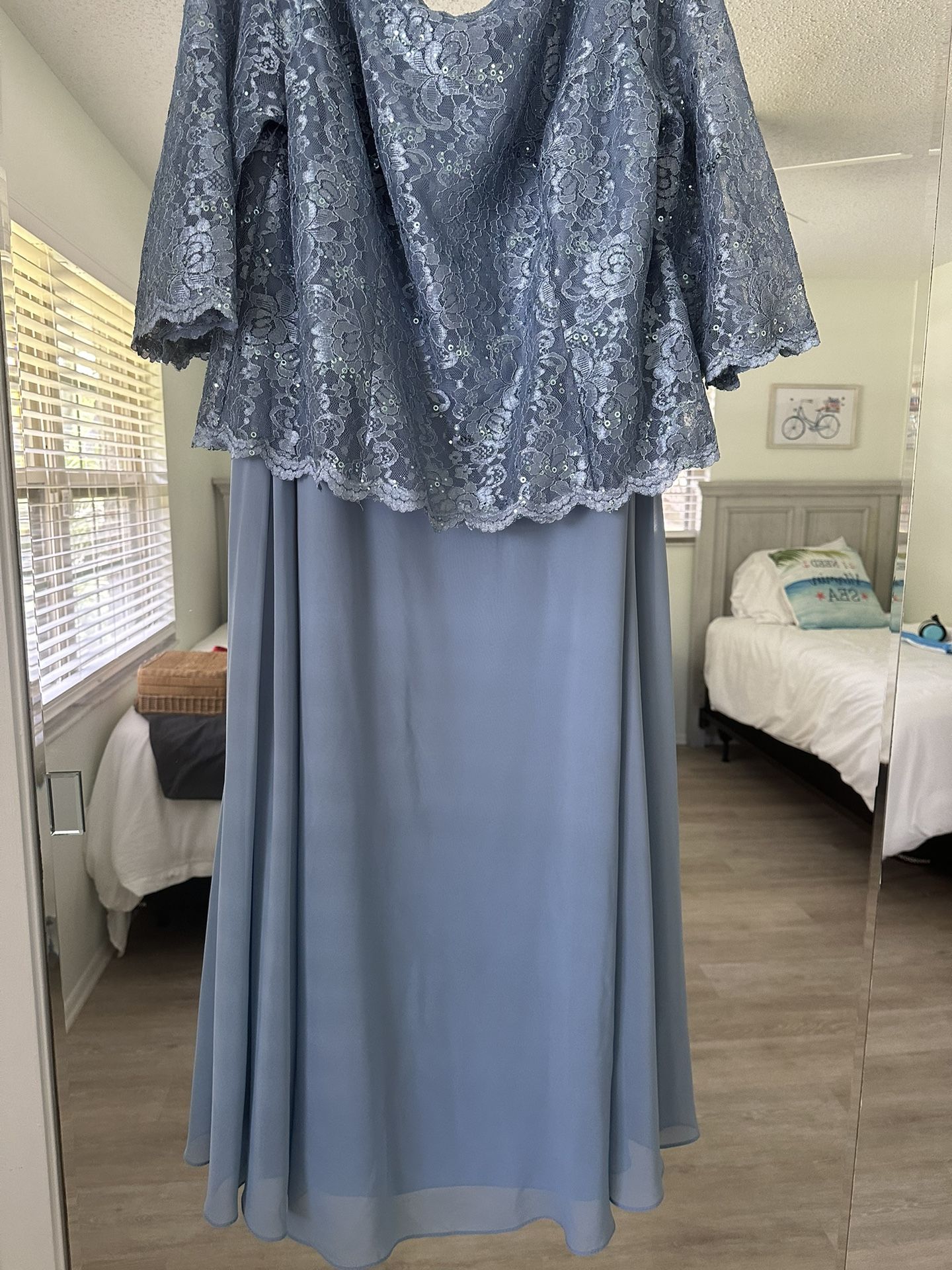 Oleg Cassini Plus Size Formal Dress