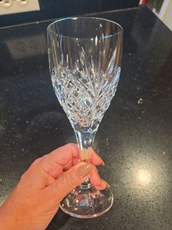 12 crystal glasses