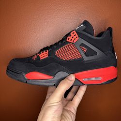 Jordan Retro 4 Red Thunder Sizes9-12