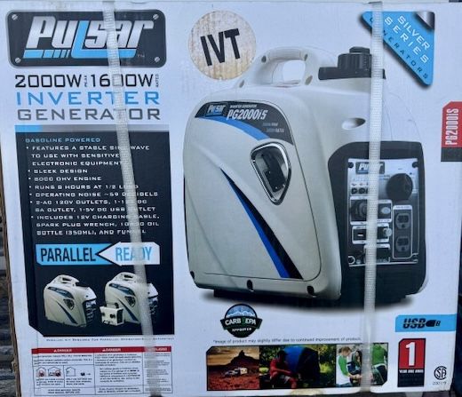 2000 Watt Inverter Generator New In The Box W/ Warranty $400 Firm Cash & Carry Only