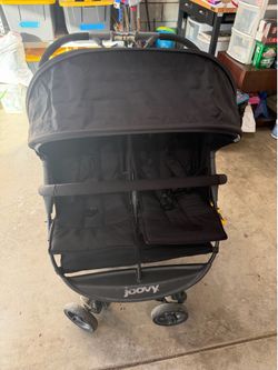 Joovy Scooter X2 Double stroller (Great Condition)