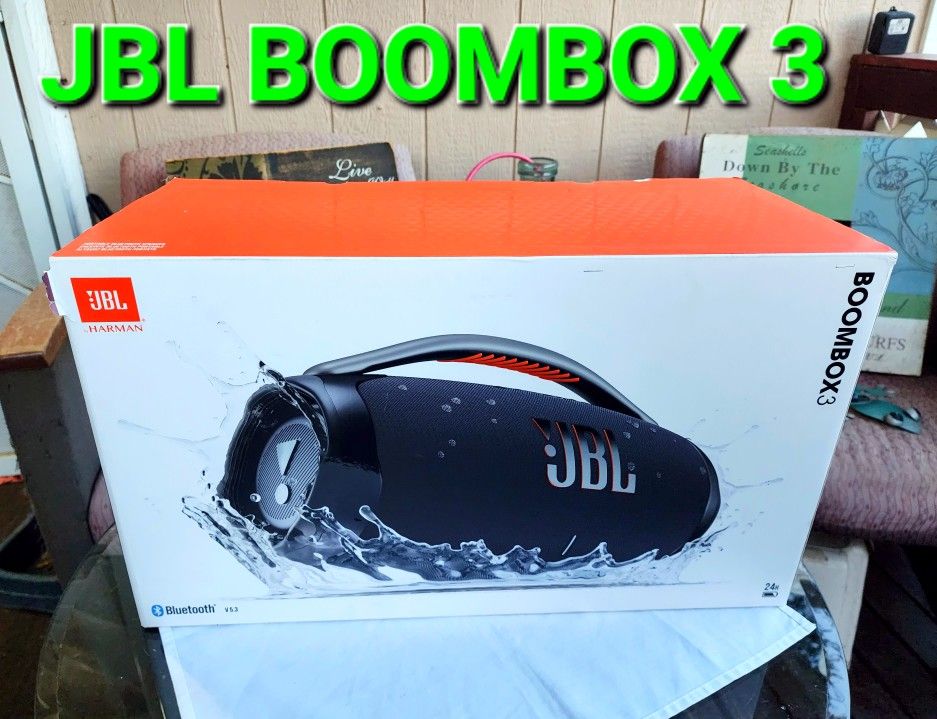 🔥BOOMBOX 3, NUEVA Y ORIGINAL
🔥$325 PRECIO FINAL Y FIRME
🔥 LEER LA DESCRIPCIÓN PRIMERO