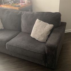 Dark Blue/grayish Couch $80
