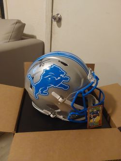 Jahmyr Gibbs full size signed Authentic football Helmet