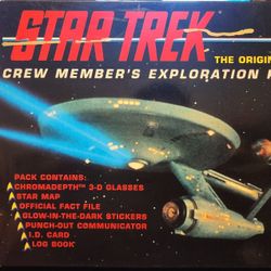 1996 Star Trek The Original Series Crew Member's Exploration Pack 