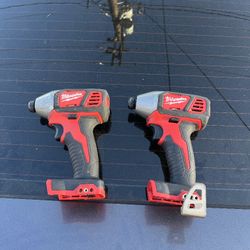 Milwaukee M18 Taladros Tools Only $50 Each Cada Uno Firme Precio 