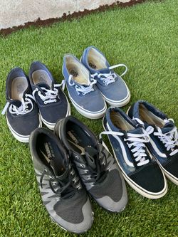 Mens tennis shoes vans size 9 Nike size 10 $20 all