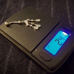 👇Read Description Below👇yes Still Available👌14k White Gold Piercing😳