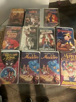 VHS tapes