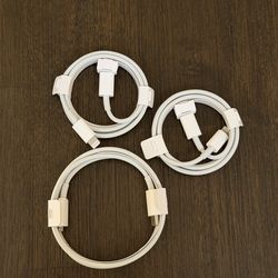Original Apple USB-C To Lightning Cable 1m And 2m