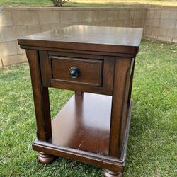 Used Wood End Table