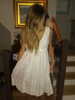 Happy white dress