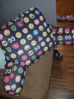 Emoji Back Pillow 