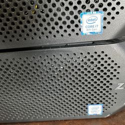 HP Z2 SFF G4 workstation, corei7-8th gen 