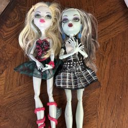 Monster High Dolls Frankie And Lagoona Blue