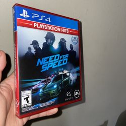 Need for Speed for PS4
