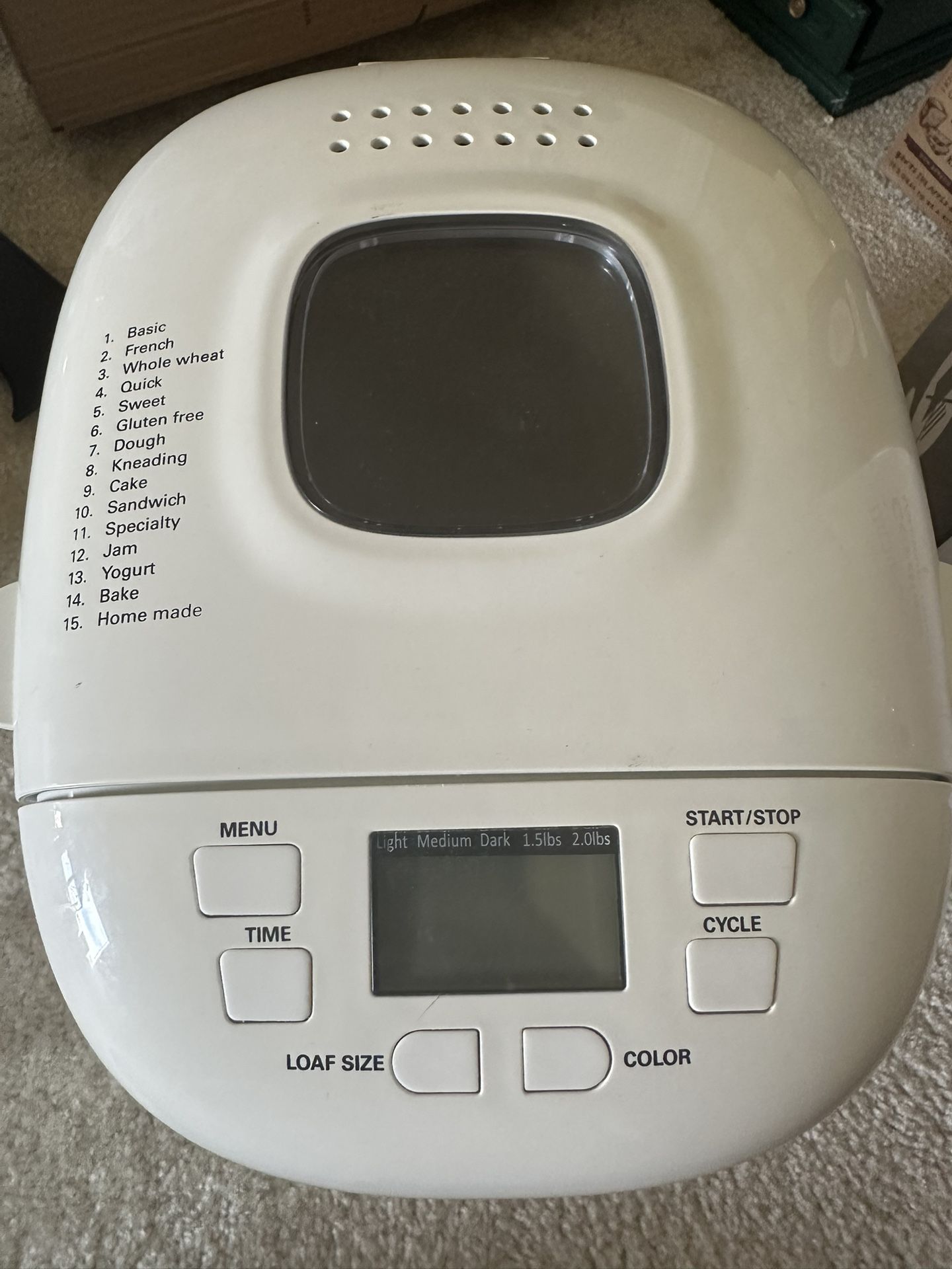 Bread Maker Machine