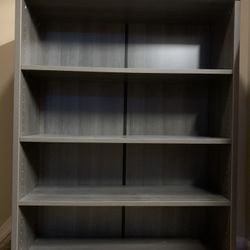 Gray Bookshelf