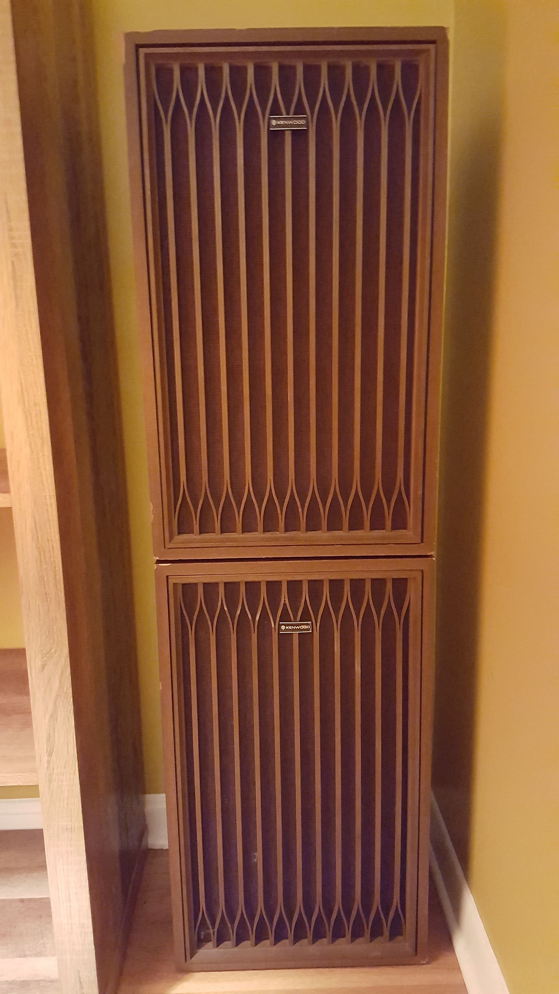 Kenwood KL 555A 3 way 4 speaker system vintage audio 70s mid