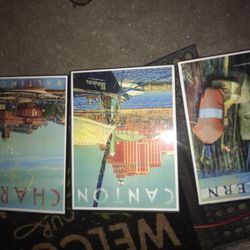 Three Eastern Shore Maryland Prince In Glass Frames Or For $25