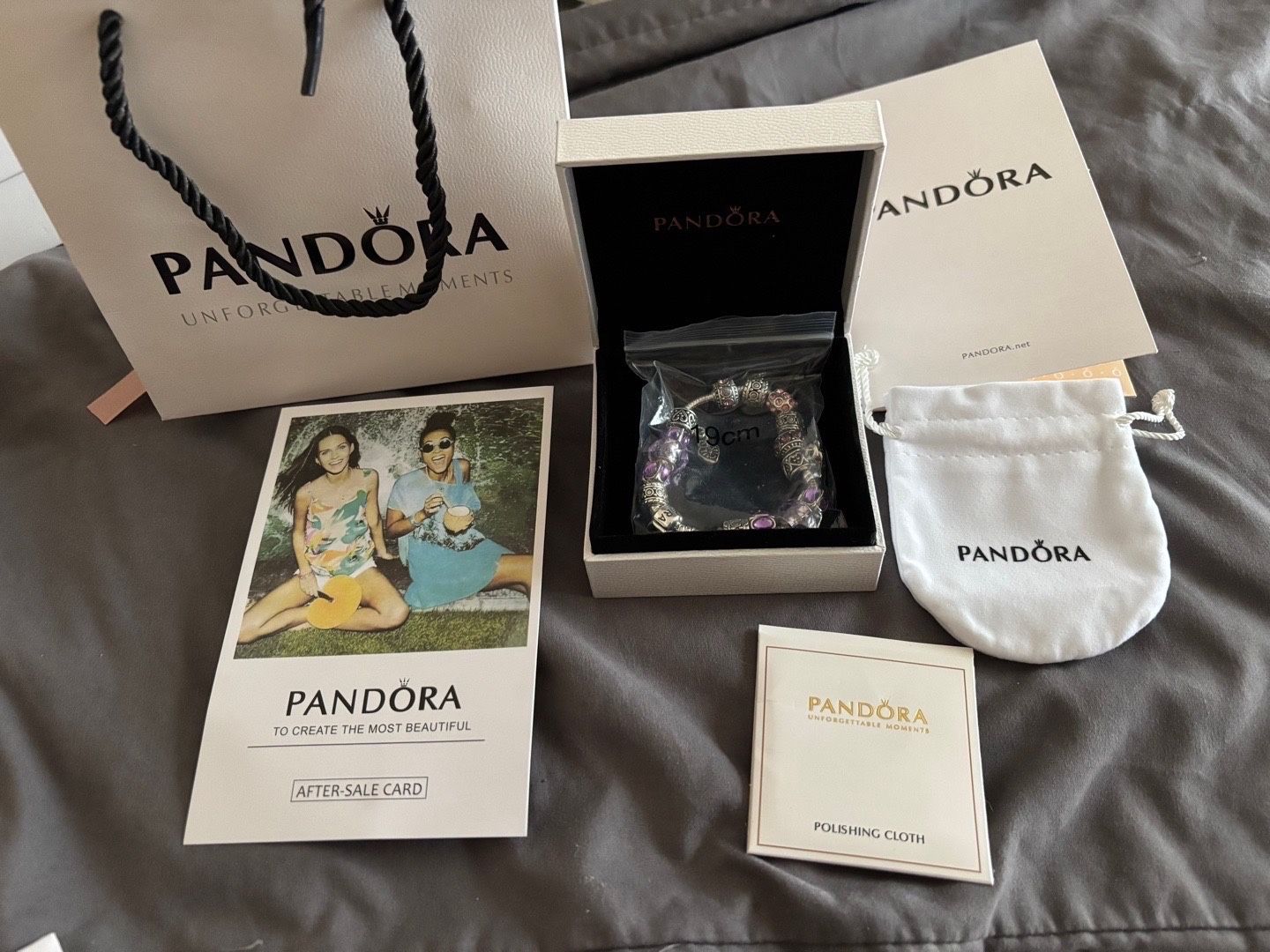 Pandora Bracelet With Charms