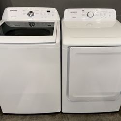 SAMSUNG XL CAPACITY WASHER DRYER ELECTRIC SET 