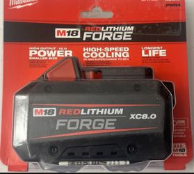 M18 18V Lithium-Ion REDLITHIUM FORGE XC 8.0 Ah Battery Pack