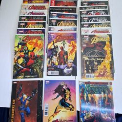 Uncanny Avengers Vol. 3 Lot of 28(2015) # 1-13, #15-26, #28-30 Near Complete Marvel Comics