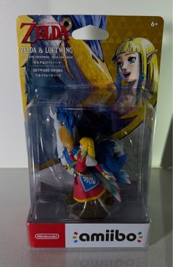 Zelda and Loftwing amiibo