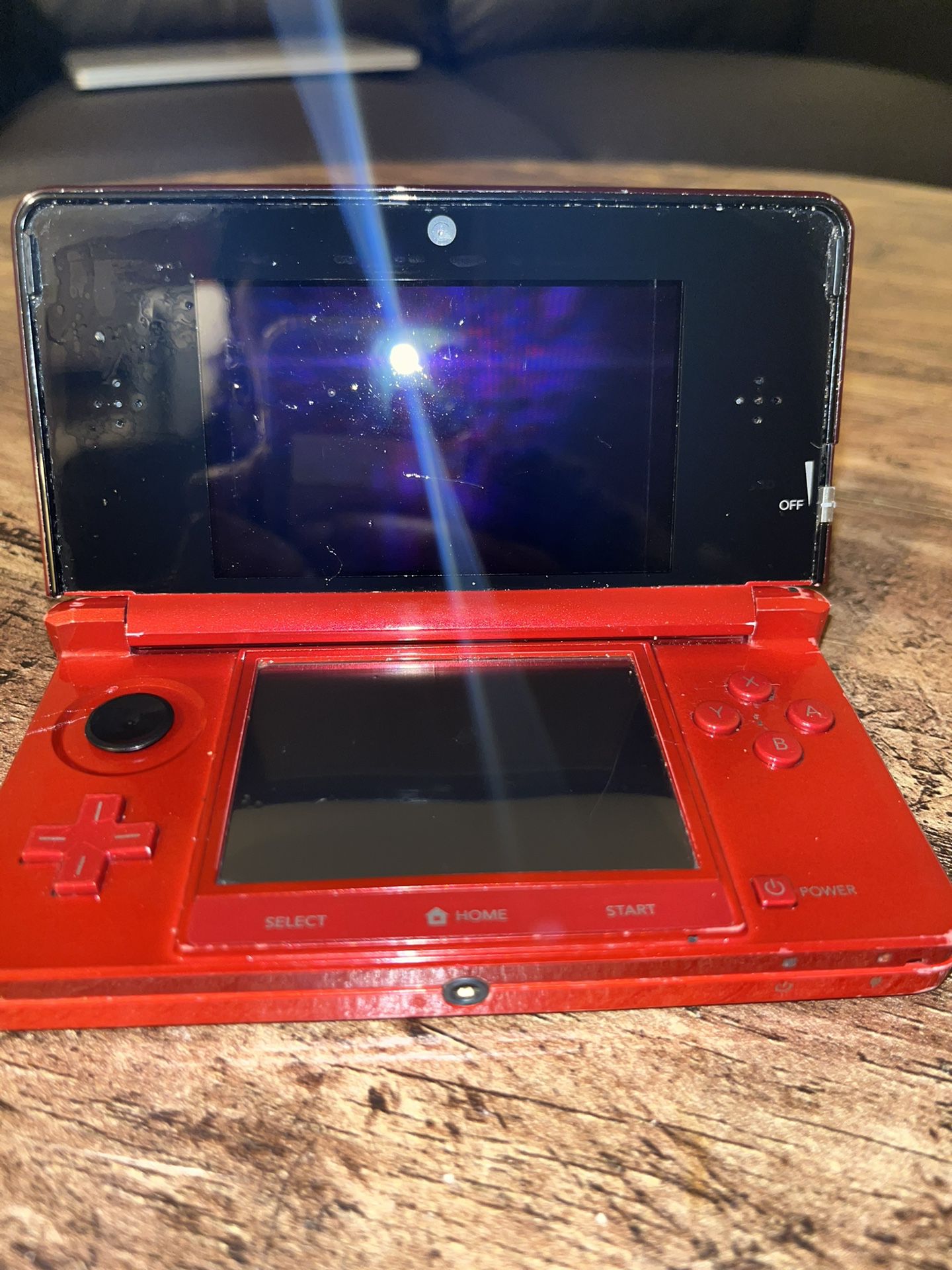 Nintendo 3DS console ( Used), Pearl Red 