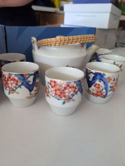 Vintage Japanese tea set