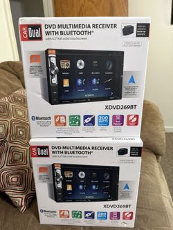 Dual Multimedia Receiver With Bluetooth 