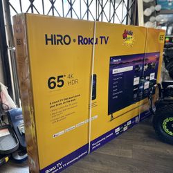 Roku 65” Tv ( Take It Home In Payments/ Llevalo A Casa En Pagos)