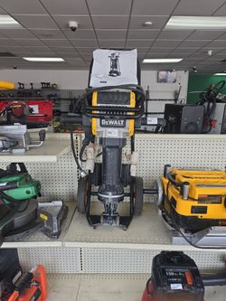 DeWalt jackhammer with dolly