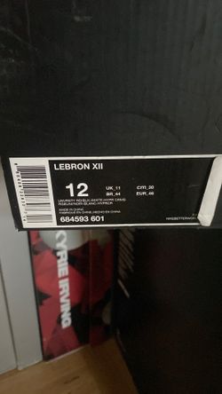 Lebron 12 “brave heart”