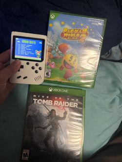 Xbox Games & Handheld Console Bundle