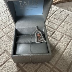 beauty and the beast necklace  White Gold 10k