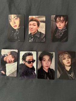BTS photo cards