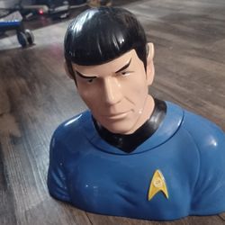 2011 Mr Spock Cookie Jar. Pre-owned Great condition.  