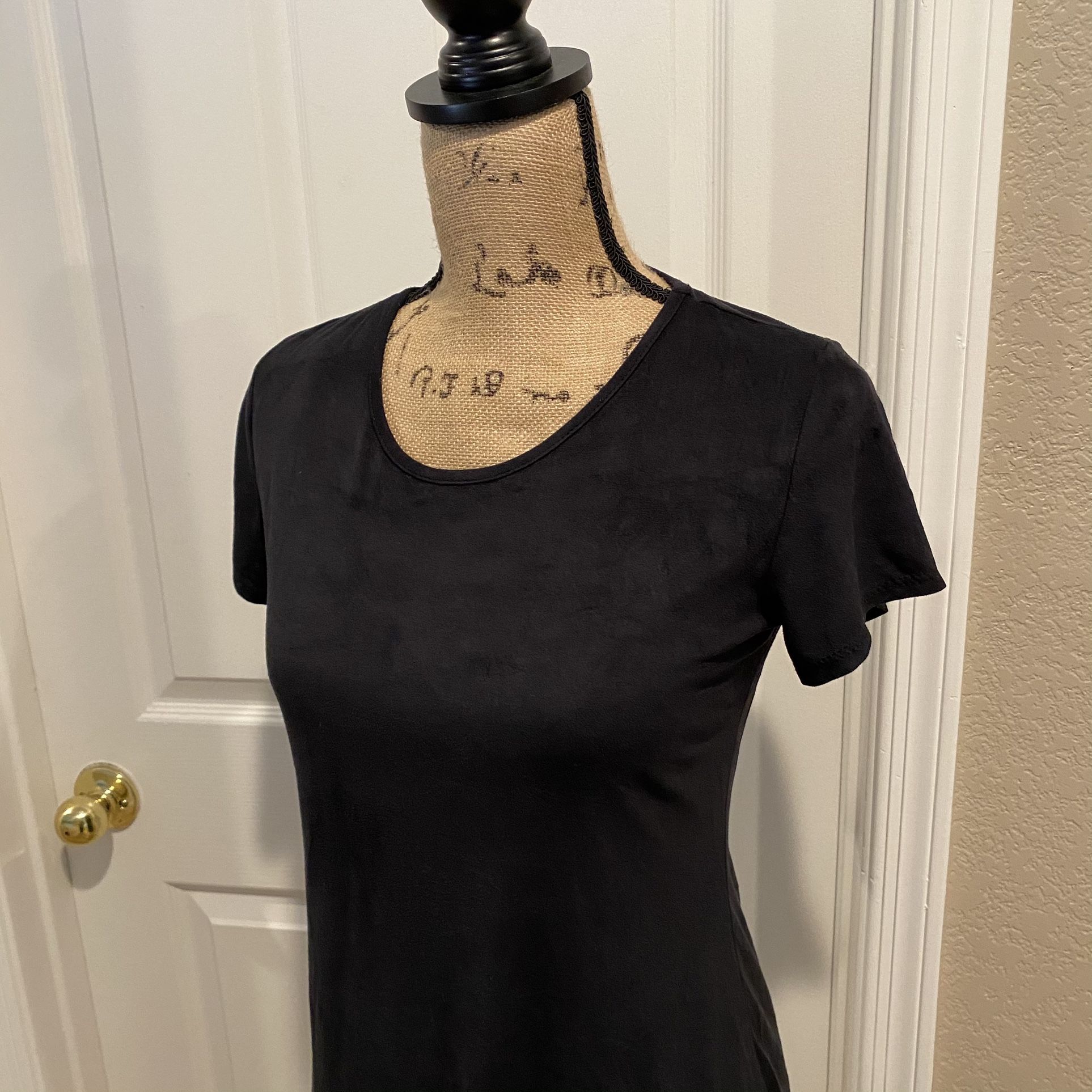 Faux Suede Dress