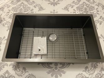 Kitchen Faucet And Sink All Complete Plus Fast Fixing Tool