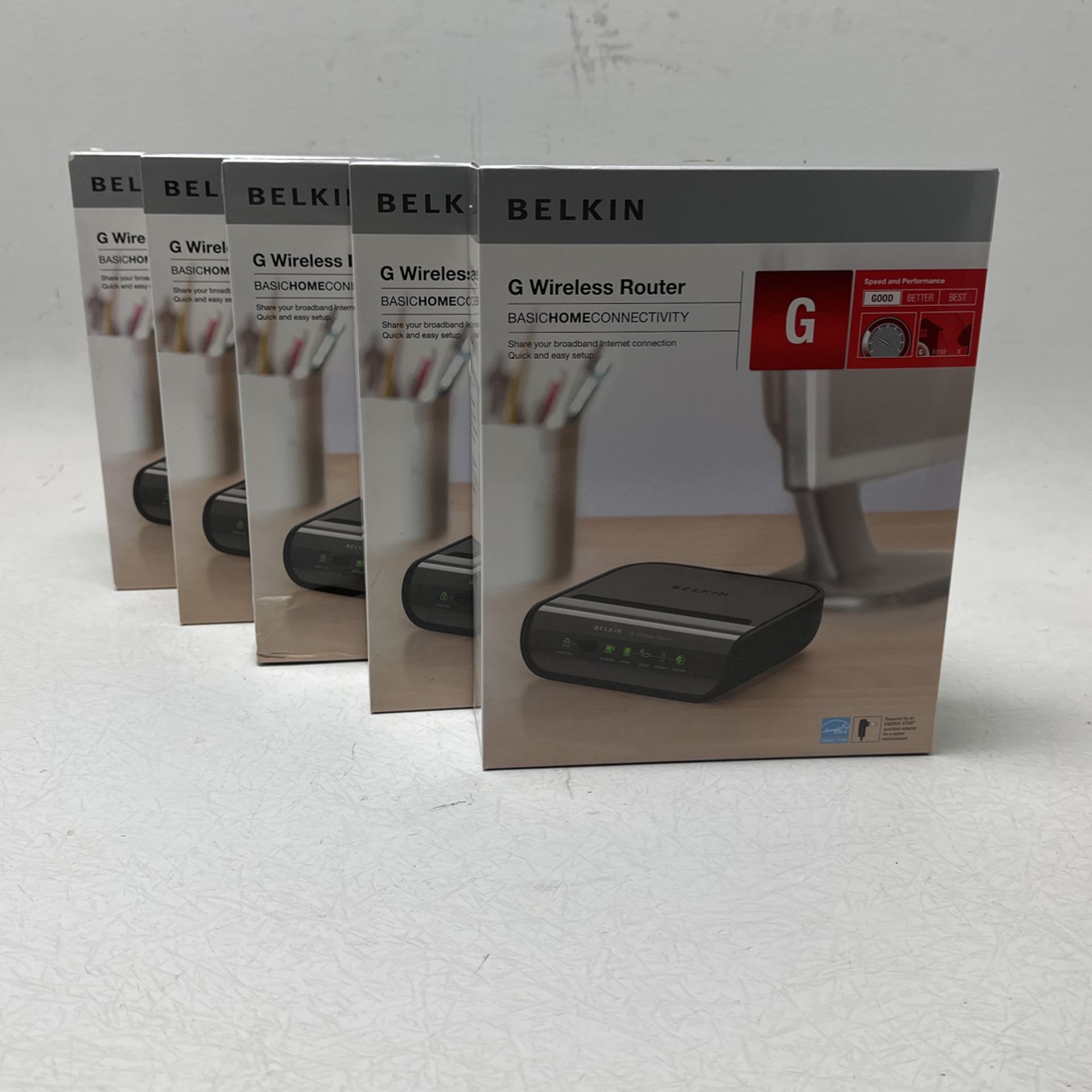 Belkin G Wireless Router F5D7234-4 Lot Of 5 Or individual 